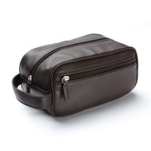 Stylish Leather Dopp Kit Leather Toiletry Bag For Men